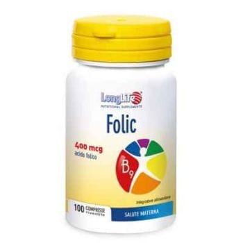 Longlife Folic Integratore 100 Compresse