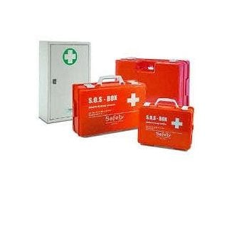 Safety Cassetta Pronto Soccorso Vuota In Plastica Tipo A/B