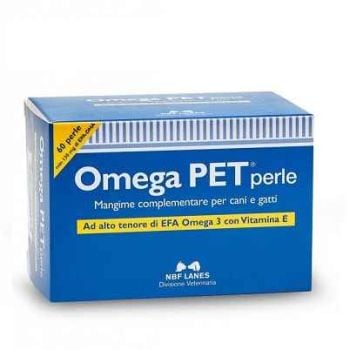 Nbf Lanes Omega Pet Perle Integratore Di Omega 3 Cani E Gatti 60 Perle