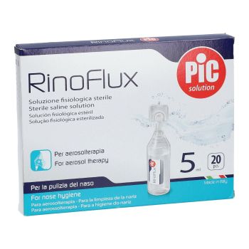 Rinoflux Soluzione Fisiologica Aerosolterapia 20 Flaconi