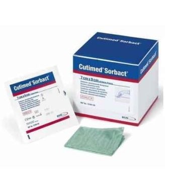 Cutimed Sorbact Medicazione 7X9 Cm 5 Pezzi