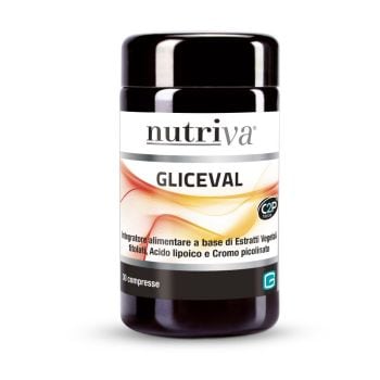Nutriva Gliceval Integratore 30 Compresse - Farmaciauno.it