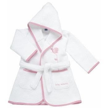 Chicco (Artsana Spa) Chicco Accappatoio Piquet Rosa Lumaca 12 Mesi+