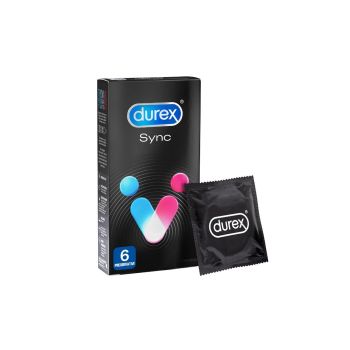 Durex Sync Preservativi Ritardanti E Stimolanti 6 Pezzi - Farmaciauno.it