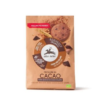 Alce Nero Frollini Cacao Gocce Di Cioccolato Bio 300G