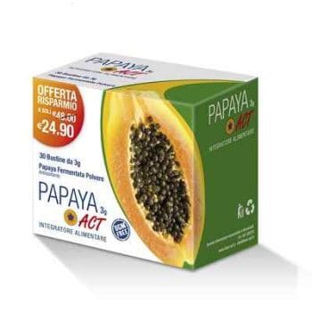 Papaya Act Integratore Metabolismo Energetico 30 Bustine