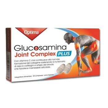 Optima Glucosamina Joint Complex Plus Integratore Articolare 30 Compresse - Farmaciauno.it