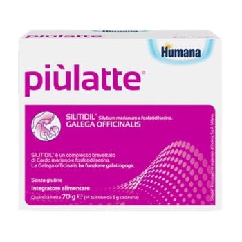 Humana Pi? Latte Integratore Alimentare 14 Buste