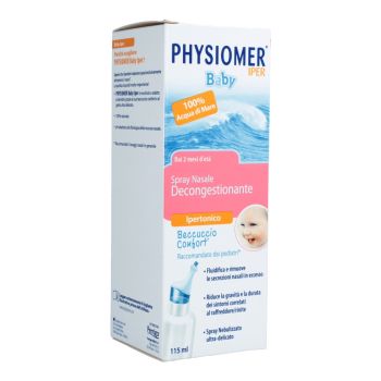 Physiomer Iper Baby Spray Ipertonico Decongestionante Nasale 115 Ml - Farmaciauno.it