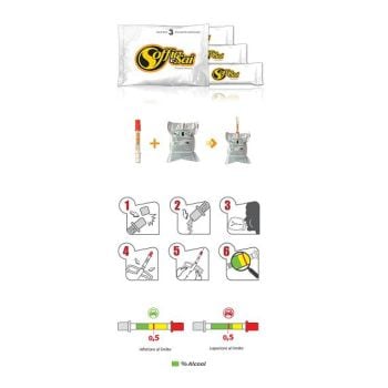SOFFIAESAI ALCOOL TEST MONOUSO - 3 PEZZI