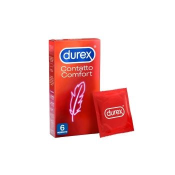 Durex Contatto Comfort Profilattici Sottili 6 Pezzi - Farmaciauno.it