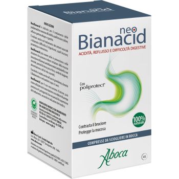 Aboca Neobianacid Acidità E Reflusso 45 Compresse Masticabili