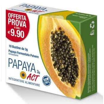 Papaya Act Integratore Antiossidante 10 Bustine