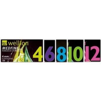Med Trust Italia Wellion Medfine Plus 4 32 Gauge 100 Pezzi