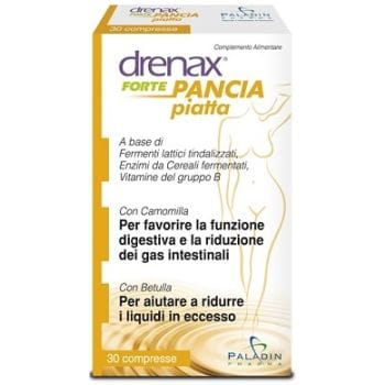 Paladin Pharma Drenax Forte Pancia Piatta 30 Compresse