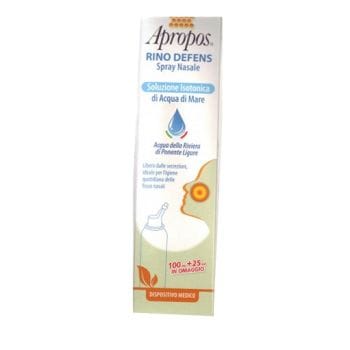 Apropos Rino Defens Soluzione Isotonica Spray Nasale 125 Ml