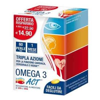 Omega 3 Act 60 Perle Da 540 Mg