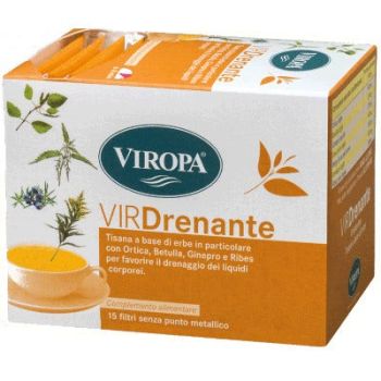 Viropa Import Sas Viropa Drenante Tisana 15 Bustine