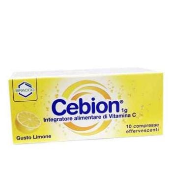 Cebion Vitamina C Gusto Limone 10 Compresse Effervescenti
