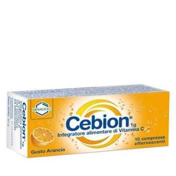 Cebion Effervescente Vitamina C Arancia 10 Compresse
