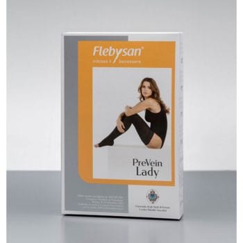 Calza Autoreggente Prevein Lady Aut Cl1 Nero 5 Corto