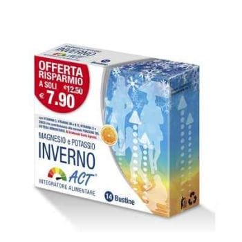 Magnesio Potassio Inverno Act Integratore 14 Bustine