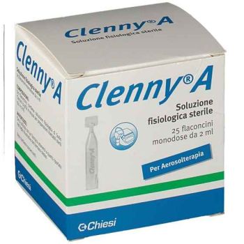 Clenny A Soluzione Fisiologica Per Aerosolterapia 25 Flaconcini Monodose