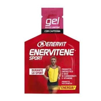 Enervit Sport Gel Competition Energetico Gusto Lampone Con Caffeina 1 X 25 Ml