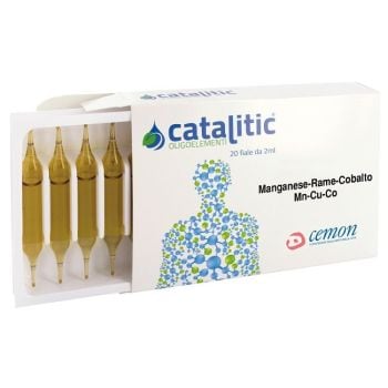 Cemon Catalitic Oligoelementi Manganese Rame Cobalto Mn-Cu-Co- 20 Ampolle