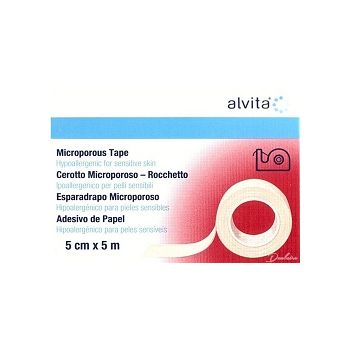 CEROTTO MICROPOROSO IN ROCCHETTO M5X5CM ALVITA