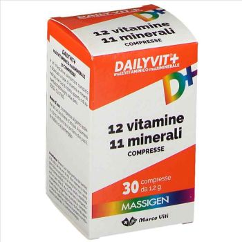 Massigen Linea Benessere Ed Equilibrio Dailyvit+ Integratore 30 Compresse