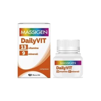 Massigen Linea Benessere ed Equilibrio Dailyvit+ Integratore 60 Compresse
