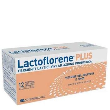 Lactoflorene Plus Integratore Di Fermenti Lattici 12 Flaconcini 10 Ml