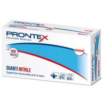 Safety Prontex Guanto In Nitrile Senza Polvere Piccolo 6/7 10 Pezzi