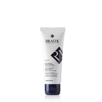 Rilastil Linea Man Gel-Crema Dopobarba Riequilibrante Lenitivo Uomo 75 Ml