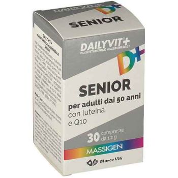 Massigen Linea Benessere Ed Equilibrio Dailyvit+ Senior 30 Compresse