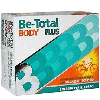Be-Total Body Plus Integratore Alimentare Vitamina B Magnesio Potassio Adulti 20 Bustine