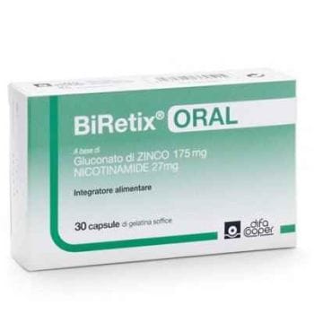 Biretix Oral Integratore Antiossidante 30 Capsule