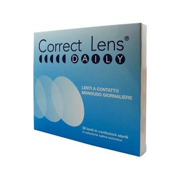 CORRECT LENS DAILY LENTI CONTATTO MONOUSO GIORNALIERE 3,75 30 PEZZI