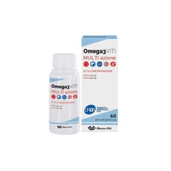 Marco Viti Farmaceutici Spa Omega3 Viti Multiazione 60 Perle