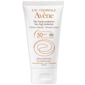 Avene Solare Pelli Intolleranti Spf 50+ Crema Schermo Minerale 50 Ml Solari