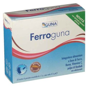 Guna Ferroguna Integratore Di Ferro 28 Bustine Orosolubili