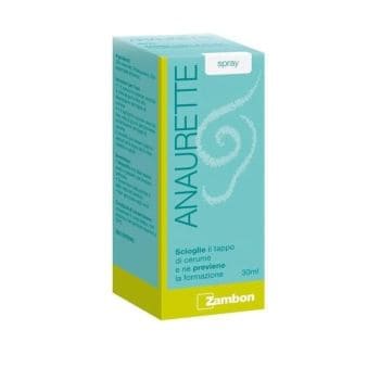 Zambon Anaurette Spray Lavaggio Orecchio Per Rimuovere Il Cerume 30 Ml