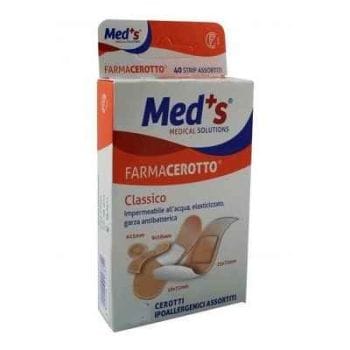 Med's Strips Cerotti Poliuretano Elasticizzato 20 Pezzi Assortiti