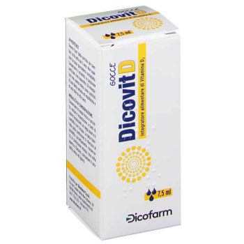 Dicofarm Dicovit D Integratore Vitamina D3 Bambino Gocce 7,5 Ml