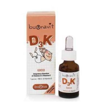 Buonavit D3K Integratore Vitaminico 12 Ml