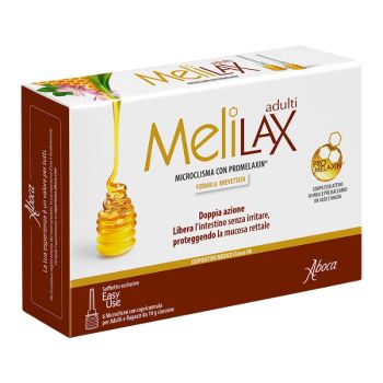 Aboca Naturaterapia Linea Benessere Intestinale Melilax Adulti 6 Microclismi