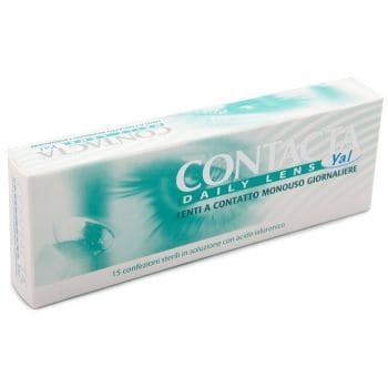 Sanifarma Contacta Daily Lens Yal 15 Lenti Monouso Giornaliere 2,5 Diottrie