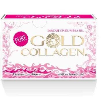 Gold Collagen Pure Integratore Per La Pelle 10 Flaconcini