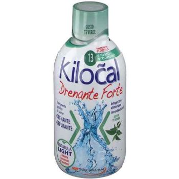Kilocal Linea Drenante Forte Integratore Alimentare Depurativo 500 Ml T? Verde
